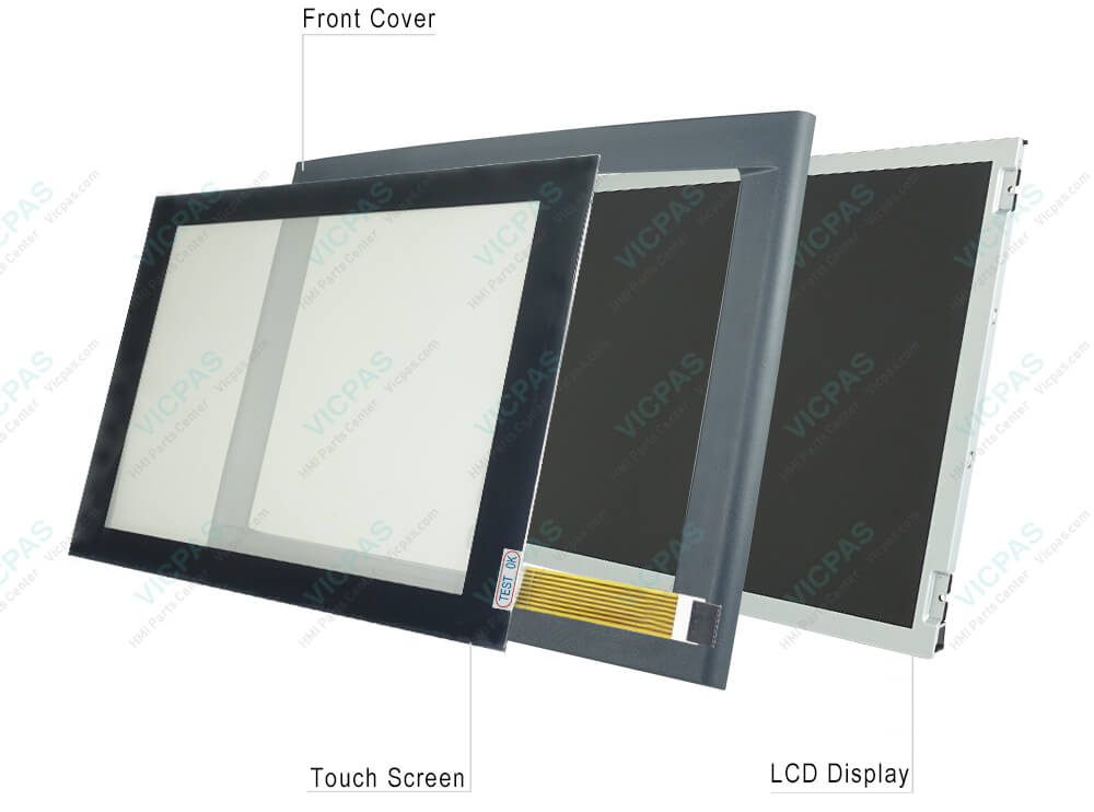 Parker Industrial Monitors PM1-5G1-XD3 PM1-5G1-XD4 Touch Screen Panel LCD Display Plastic Cover Body Repair Replacement