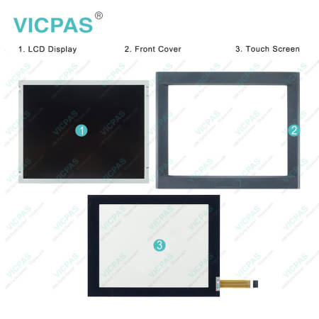 IPC15T-1D-X4S-NA3 IPC15T-1D-X4S-NA5 Touch Membrane LCD Display Screen Plastic Case