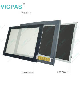 IPC15T-2C-X2S-DA3 IPC15T-2C-X2S-DA5 MMI Touch Glass LCD Screen Plastic Cover Body