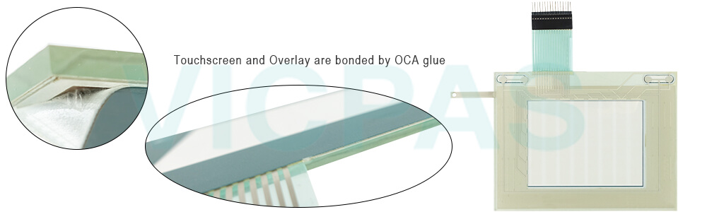 Parker Eurotherm L5392 Protective Film Touch Digitizer Glass for HMI repair replacement