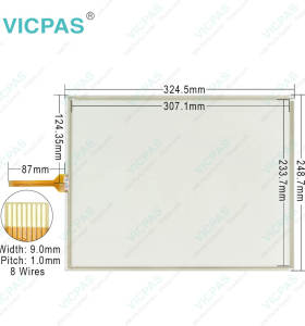 Drager Evita XL Ventilator 8415947 Touch Digitizer Glass