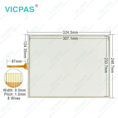 Drager Evita XL Ventilator 8415947 Touch Digitizer Glass