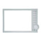 Drager Savina 300 Ventilator Touch Screen Panel and Membrane Keypad Overlay Mask