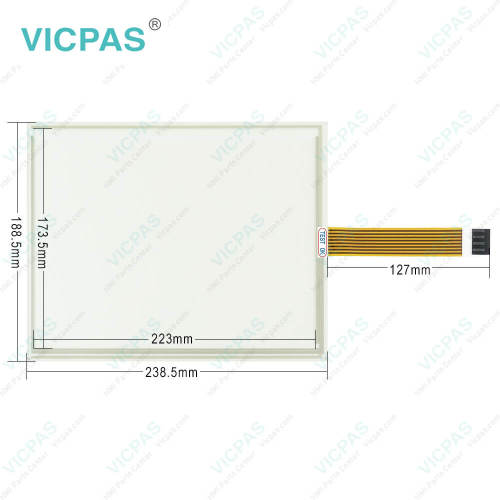 VELA Ventilator Vyaire CareFusion 16531 Switch Membrane Touch Panel