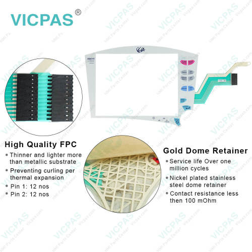 VELA Ventilator Vyaire CareFusion 16531 Switch Membrane Touch Panel