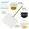4PP280.1043-K01 Membrane Keypad Touch Screen Panel Repair