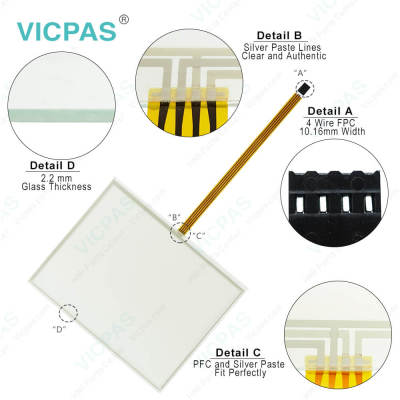 4PP280.1043-K01 Membrane Keypad Touch Screen Panel Repair