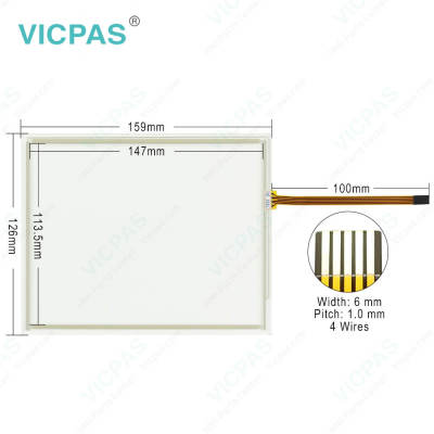 4PPC70.0573-20C001 Front Overlay Touch Screen Monitor