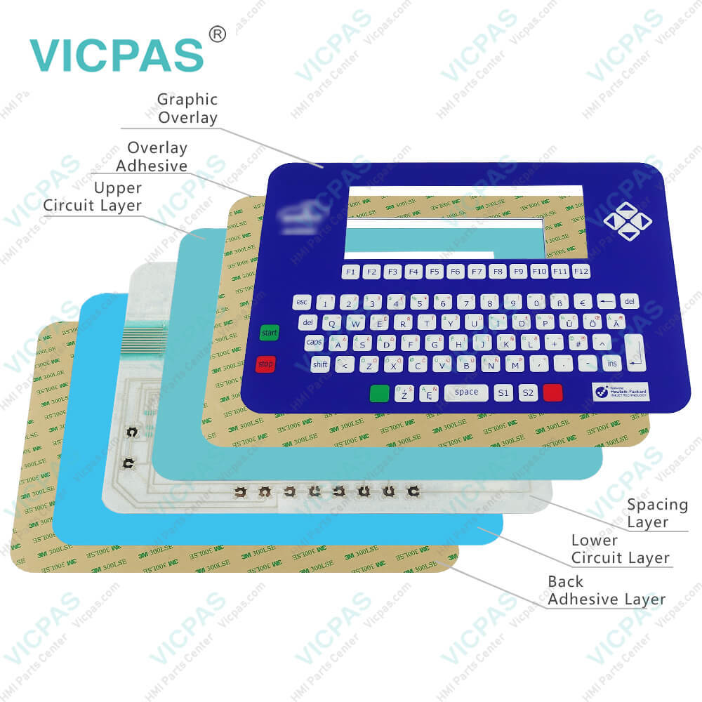 VIDEOJET M600 Membrane Keyboard Keypad Replacement | Other | VICPAS