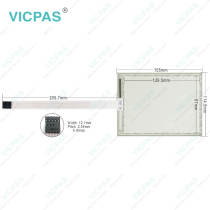 407349-000 SCN-AT-FLT06.4-001-0H1 Touch Screen Panel Glass