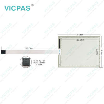 E659848 SCN-A5-FLT06.4-Z03-0H1-R Touch Screen Panel