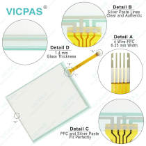 GT2105-QTBDS-K Touch Screen Protective Film Replacement