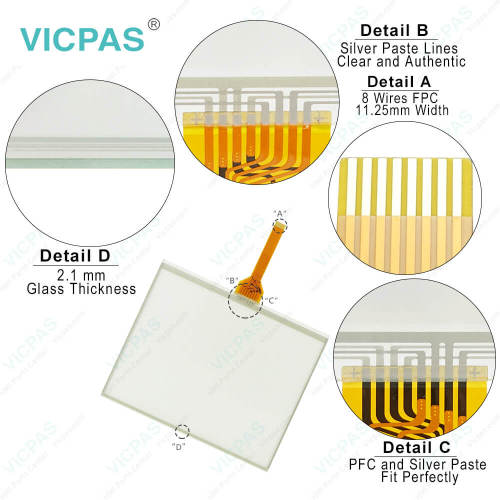 TOPCON X20 console Touch Panel Repair Replacement