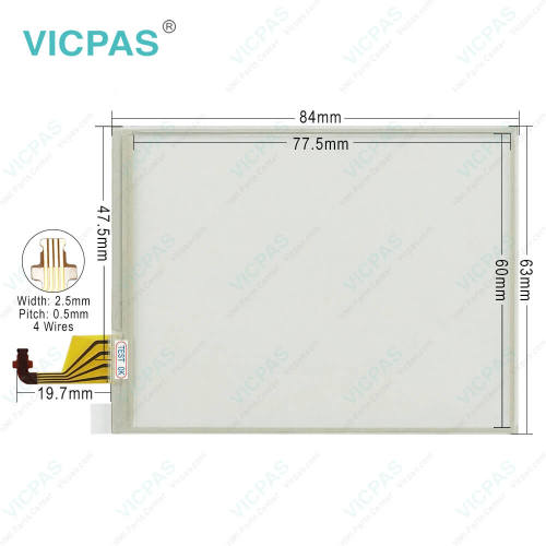 Topcon FC-350 FC350 LCD Display HMI Panel Glass Repair