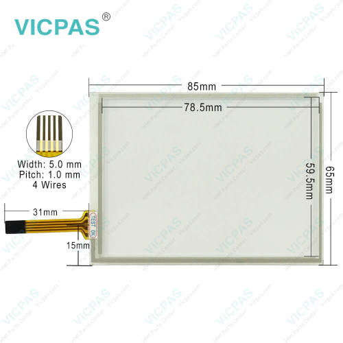 Topcon FC2500 FC-2500 FC 2500 LCD Display HMI Panel Glass