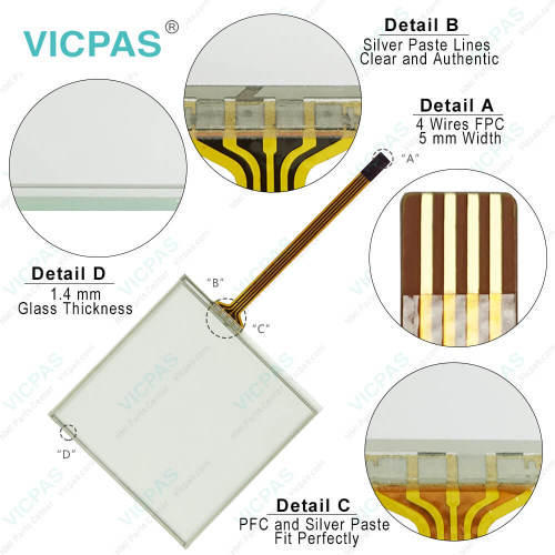 PWS6400F Touch Digitizer Film LCD Display Plastic Shell