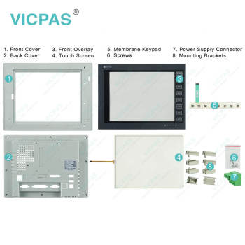 Beijer HMI Hitech PWS5A00T-P 300-51602 Touch Screen