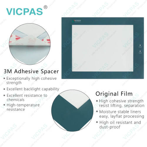 PWS3261-TFT Front Overlay HMI Panel Glass Replacement