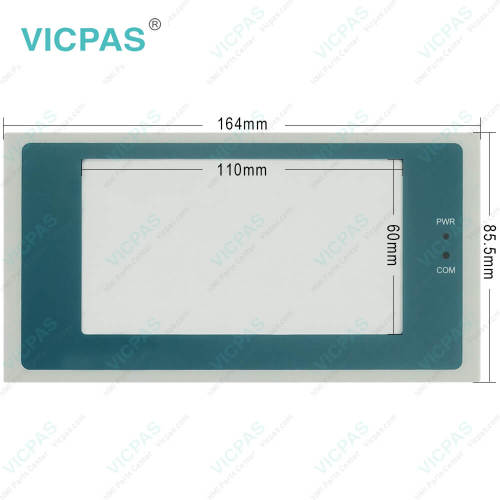 PWS700X-STN Touch Digitizer Glass Front Overlay Replace