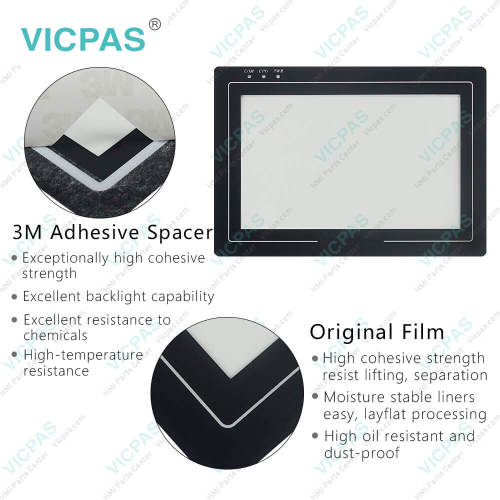 HMI5070P HMI5070P v2 MMI Panel Screen Front Overlay