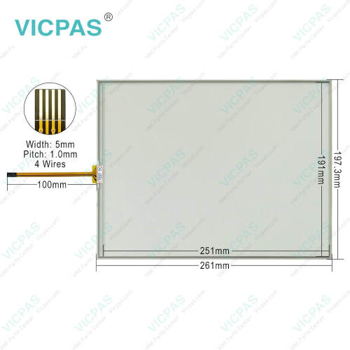 eMT3120A Touch Screen Monitor Front Overlay Replacement