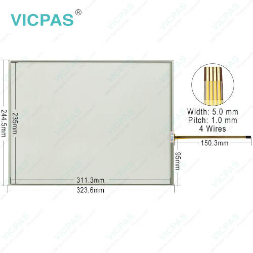 eMT3150A Touch Screen Display Protective Film Repair