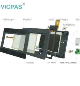 MT6051iP LCD Housing Front Overlay Touch Screen Panel