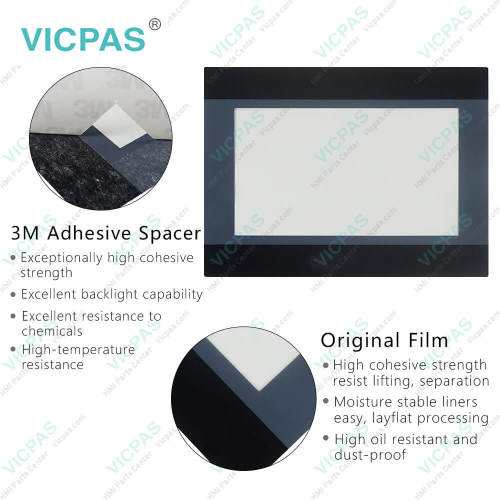 MT8072iP LCD Display Enclosure Touch Panel Front Overlay