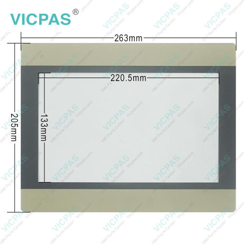 HMI5100L LCD Display Enclosure Touch Panel Front Overlay