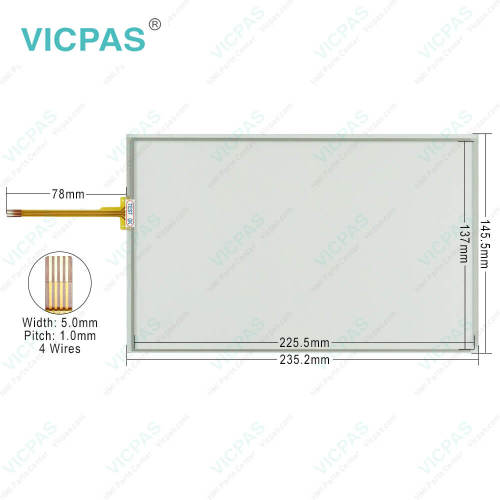 TK8070iP Front Overlay Touch Screen Panel Replacement