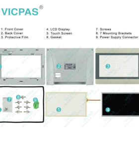 MT8102iEU Protective Film Plastic Cover Touch Screen Tablet LCD Display