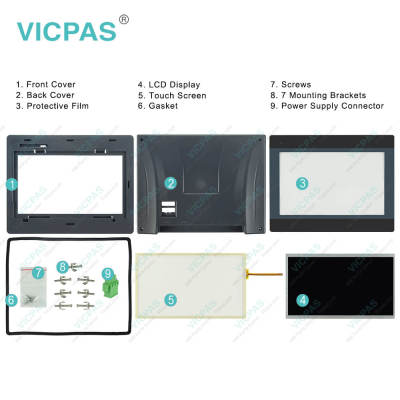 HMI5100B Touch Digitizer Protective Film HMI Case LCD