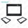 TK6100IV5 TK6100IV5WV TK6102iV5 Front Overlay Touch Screen Film Housing LCD