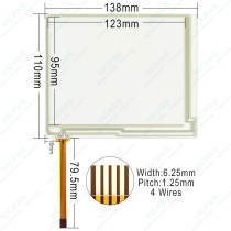 MT5320T-DP MT5320T-CAN Touch Membrane Front Overlay