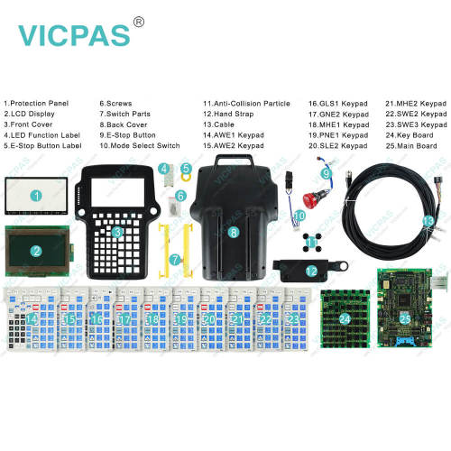 A05B-2440-C100 Fanuc Teach Pendant Part Repair Kit