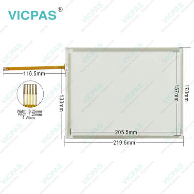 MT509LV3EV MT509LV3CN MT509LV4CN Touch Digitizer Front Overlay