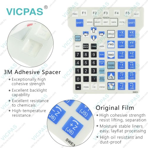 Fanuc Teach Pendant SWE3 Terminal Keypad Replacement