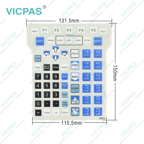 Fanuc Teach Pendant SWE3 Terminal Keypad Replacement