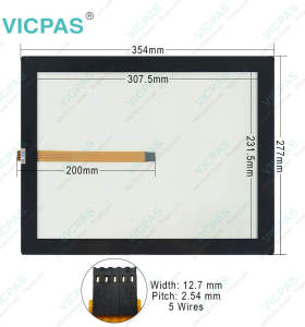 TAT7150-XSD4B HMI Panel Glass Repair