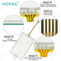 MT4434T MT4434TE Front Overlay Touch Screen Monitor Repair