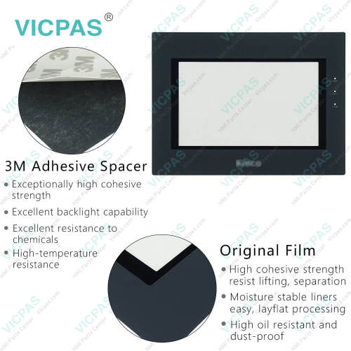 MT4412TE Touch Membrane Front Overlay Repair