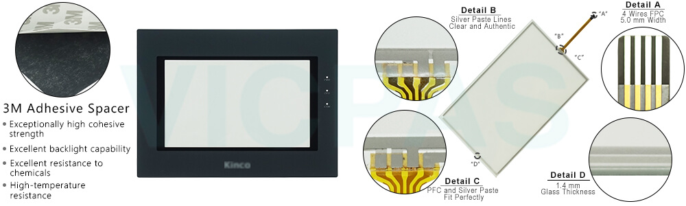 Weinview MT4000E Series MT4522T MT4522TE Protective Film Touch Panel Repair