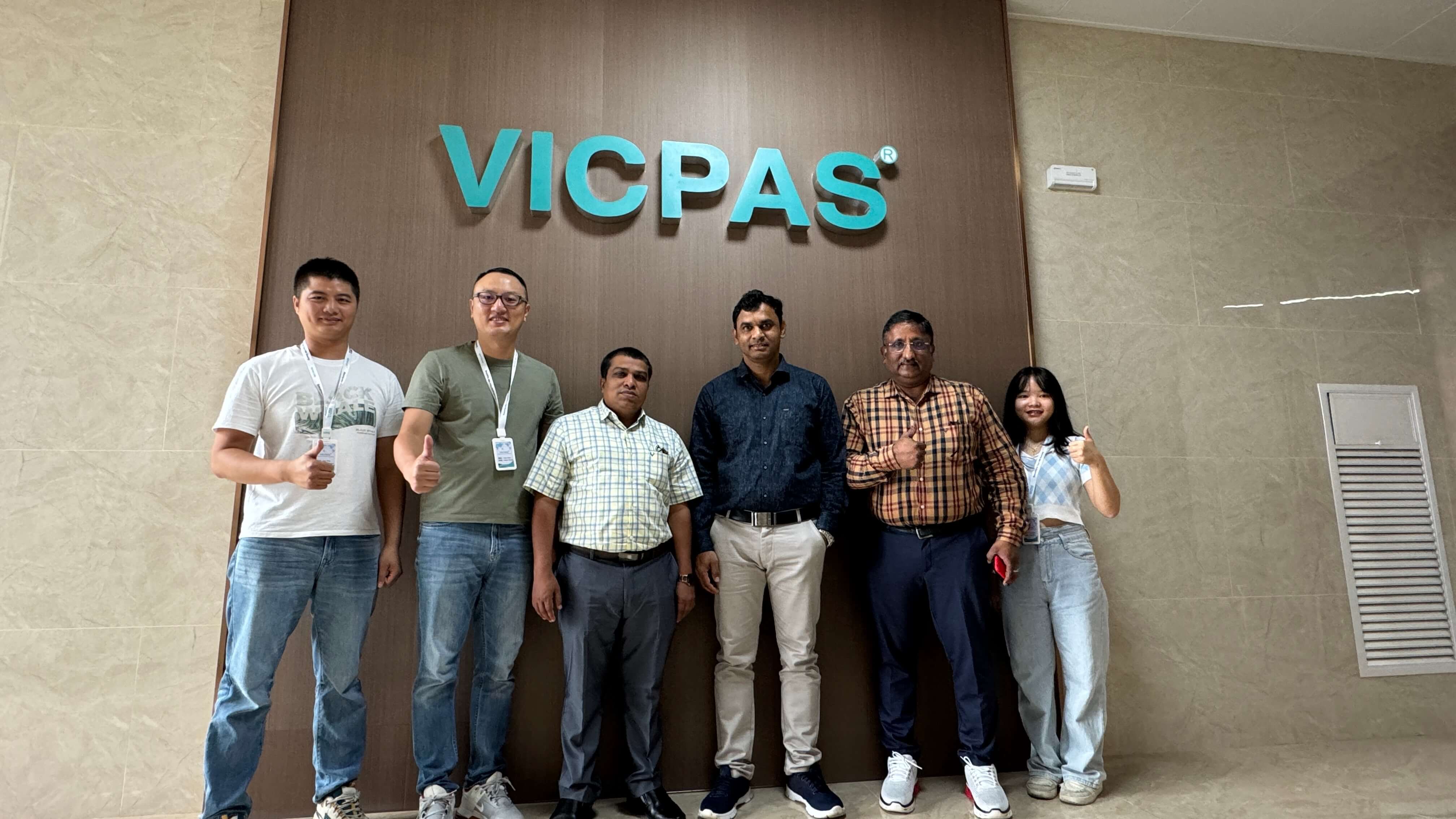 October 18 - VICPAS Hosts Indian Client for Product Discussion