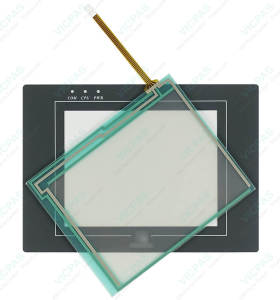 MMI6056 MMI8056 Front Overlay HMI Touch Glass Replacement