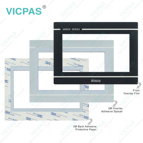 GT070E Touch Digitizer Glass Front Overlay Replacement