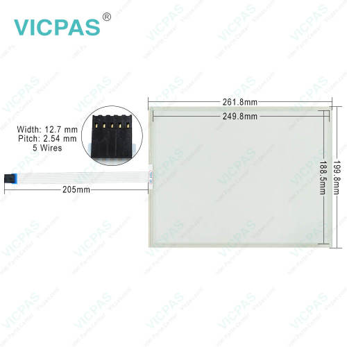 B&R 5AP920.1214-01 Touch Digitizer Glass