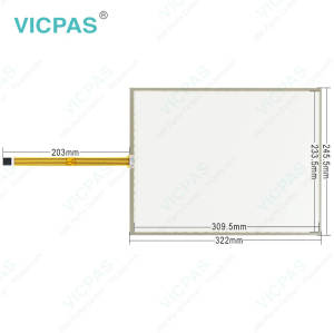E580514 SCN-A5-FLT15.0-Z05-0H1-R Touch Screen Glass