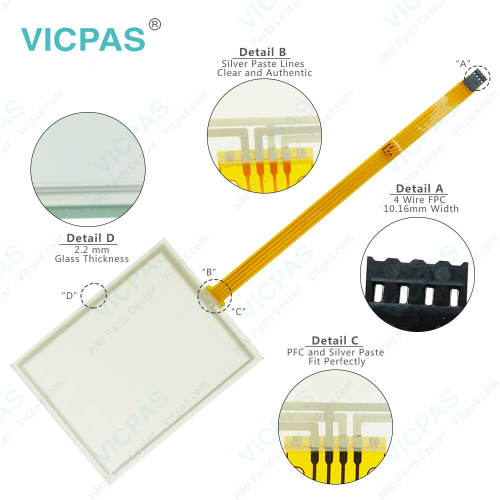 Touch screen panel for 4PP065.0571-K05 touch panel membrane touch sensor glass replacement repair