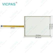 AMT2820 AMT-2820 Touch Screen Panel Glass Repair