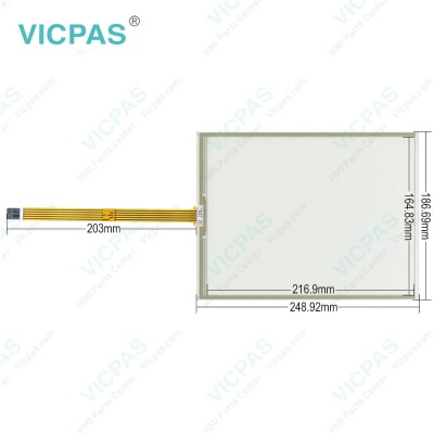 B&R 4PP220.1043-K02 Touch Digitizer Glass